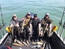 4 anglers fishing in OH