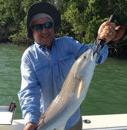 Redfish Catch in Marco island Charter Fishing
