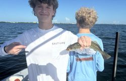 Angler enjoying a fishing tour in Bradenton