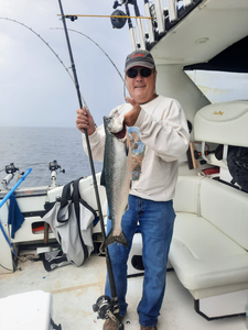 Chinook Salmon caught while fishing in ON
