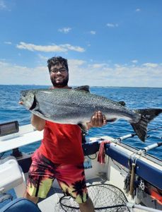 Angler fishing in Ontario