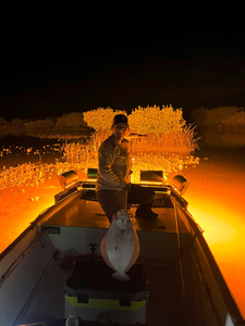 Angler with a big fish in St. Augustine