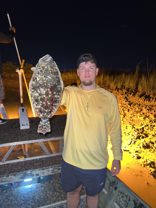 Reeled in this beauty of a Southern Flounder in the Sunshine State!