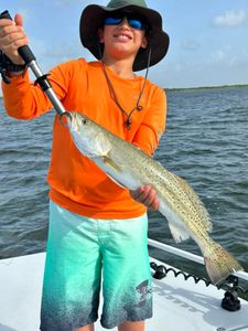 Person fishing in Corpus Christi