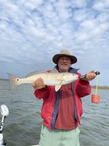 A redfish caught in TX, fishing