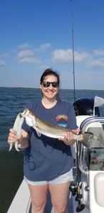 Spotted weakfish caught in Corpus Christi