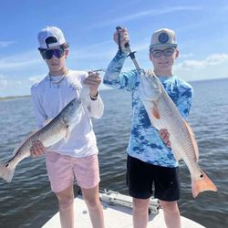 Two Redfish caught in Corpus Christi