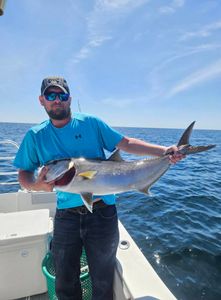 Powerful Amberjack on deck!