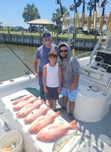 Reeling in Snapper, Gulf Style