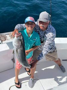 Two anglers fishing in Gulf Shores