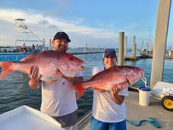 Two anglers fishing in Gulf Shores