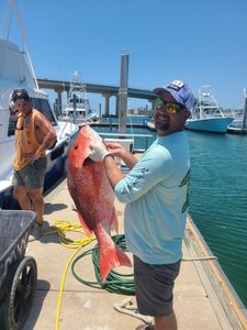 Anglers with a big 47-inch fish in AL