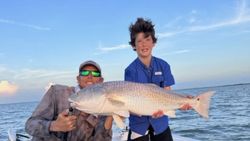 Child Friend Fishing in Jamaica Beach Texas!