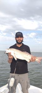 Jamaica Beach Fishing Charter  Redfish Trophy