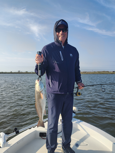 Beautiful Galveston redfish caught on light tackle!