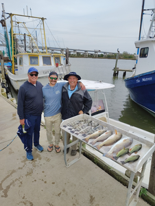 Galveston redfish filling up the cooler!