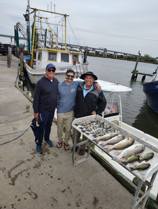 Another successful day targeting Galveston redfish!