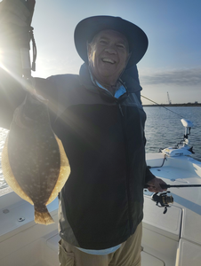 Nice Southern Flounder from Galveston waters!