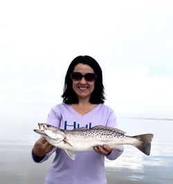 Spotted Weakfish caught in Texas City