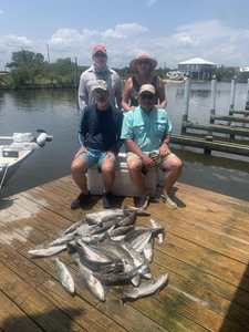 Four people fishing in MS