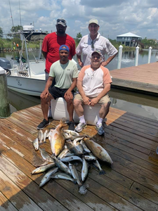 Four anglers fishing in MS location