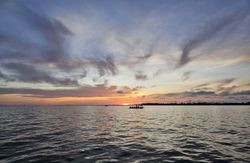 Scenic view of a coastal area in MS