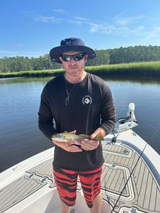 One person fishing in NC