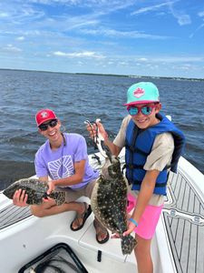 Summer Flounder caught while fishing in North Carolina