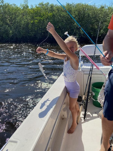 One person fishing in Florida
