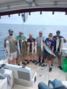 6 people fishing in Wisconsin