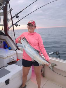 A person fishing in WI