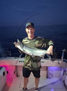 A person fishing in Kenosha