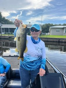 A fisherman holding a fishing rod in Florida