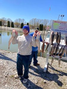 3 fish caught during fishing trip in OH
