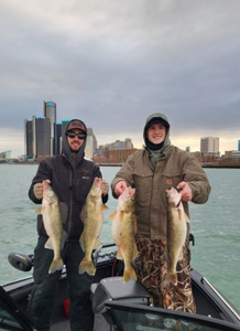 4 big fish caught in MI on fishing trip