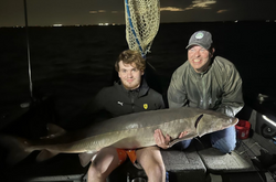 One big fish caught in MI