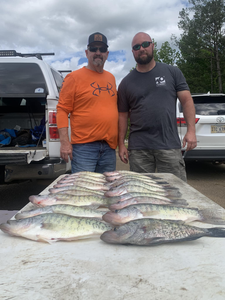 Two anglers with a great catch in MS