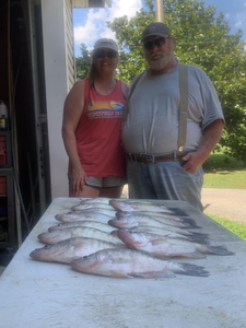 One person fishing in MS