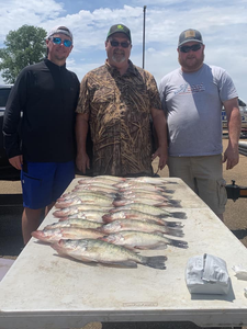 Two big fish caught while fishing in MS