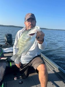 Lone angler fishing in MS
