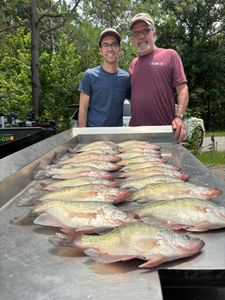 Two people enjoying fishing in MS