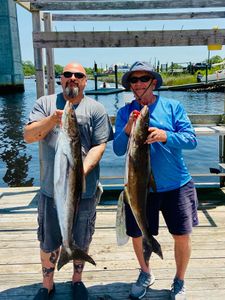 Two anglers fishing in South Carolina