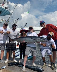 King Mackerel caught during fishing trip at Pompano Beach