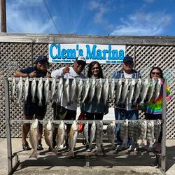 4 people fishing in Corpus Christi