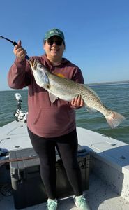 Spotted weakfish caught on fishing trip in TX