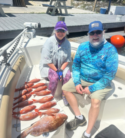 Two anglers fishing in Florida