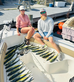 Two anglers fishing in Panama City Beach
