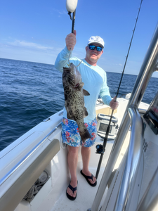 Reeling in the best catch with deep sea trolling magic!