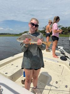 Two people fishing in FL