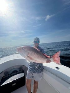 Fishing in FL with a big 37-inch fish
